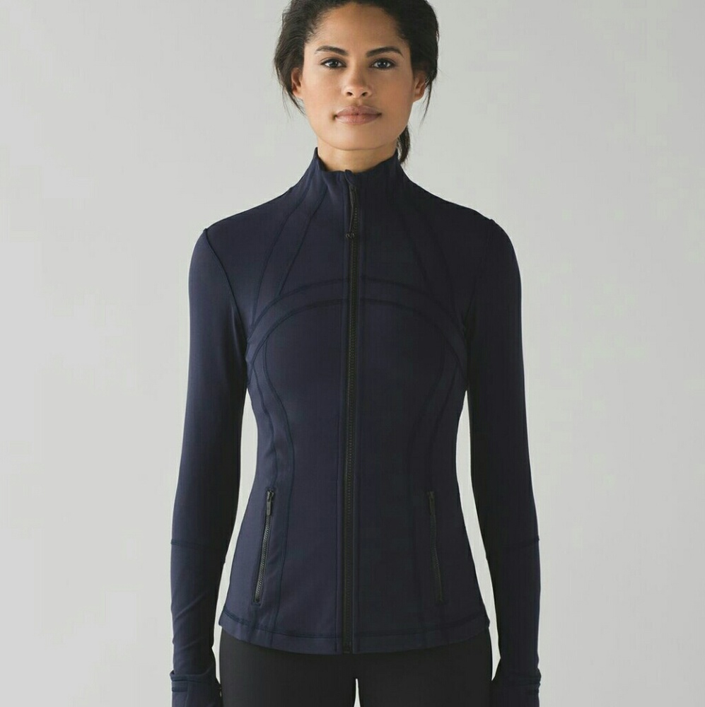 NWT Lululemon define jacket midnight navy size 10